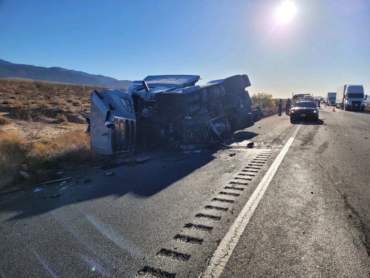 HighwayUC / The fire was contained at 4:45 a.m. About 150 gallons of diesel fuel spilled between the two vehicles is being cleaned up.