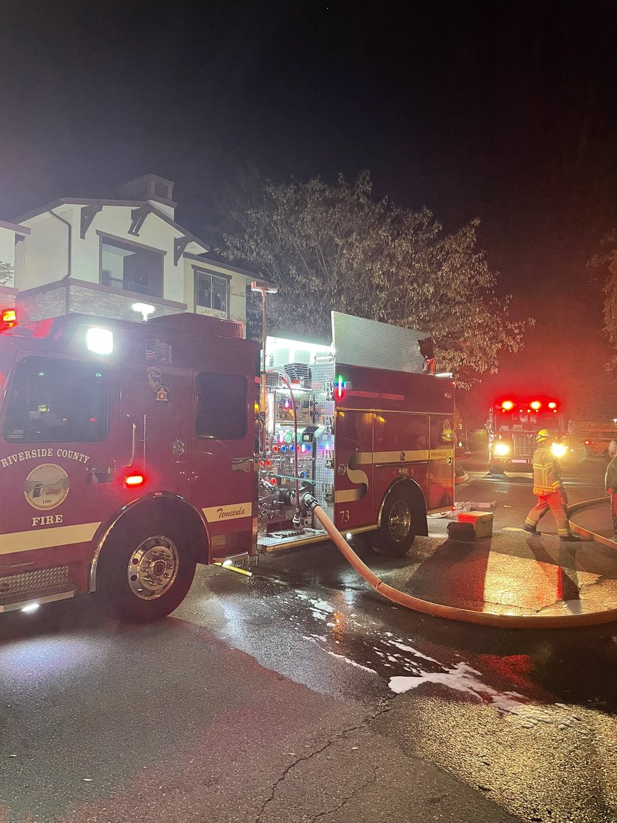 MULTI-FAMILY DWELLING FIRE - Rptd 8:37 PM. 34000 Blk Pourroy Rd in Winchester. Firefighters responded to reports of an apartment kitchen fire on the third floor at the above location