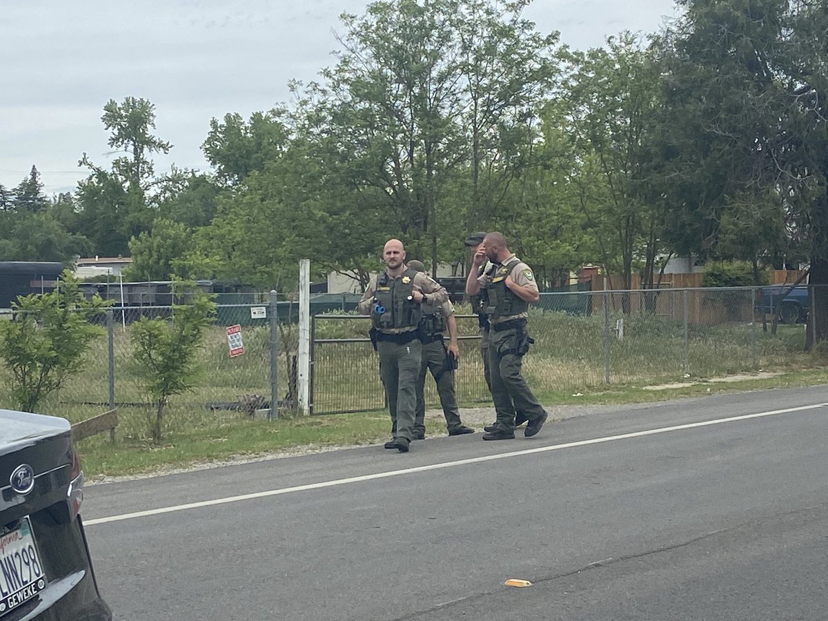 Deadly shooting in Linda. CHP says a CHP officer was making contact with  a driver at Dunning Ave. & Hammonton Smartsville Rd. The officer got caught in the door and was dragged. He shot the driver and the driver died on scene. 