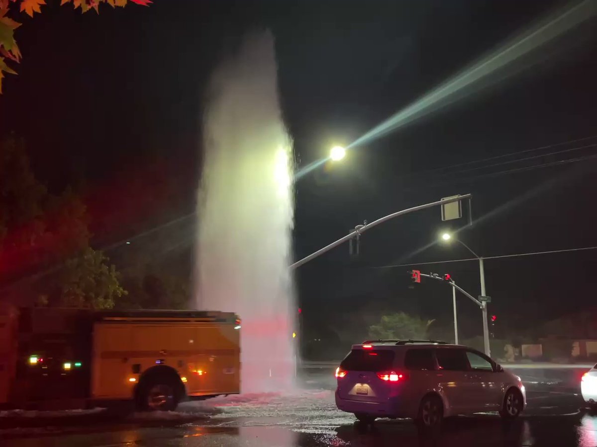 VPD and VFD responded to a hit and run collision between a vehicle that decided not to hang out at the scene and a hydrant that was relocated down the block from its original home on the corner of County Center and Houston. It appears that the driver was taken into custody