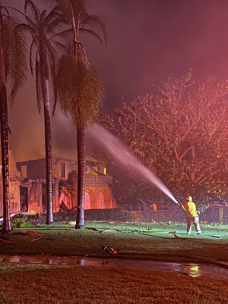 Hotspots at homes in Orange Co. California neighborhood of Coronado Pointe in Laguna Niguel still popping up. Fire crews will be here throughout the night trying to make sure flames don't spread to other homes on the block.