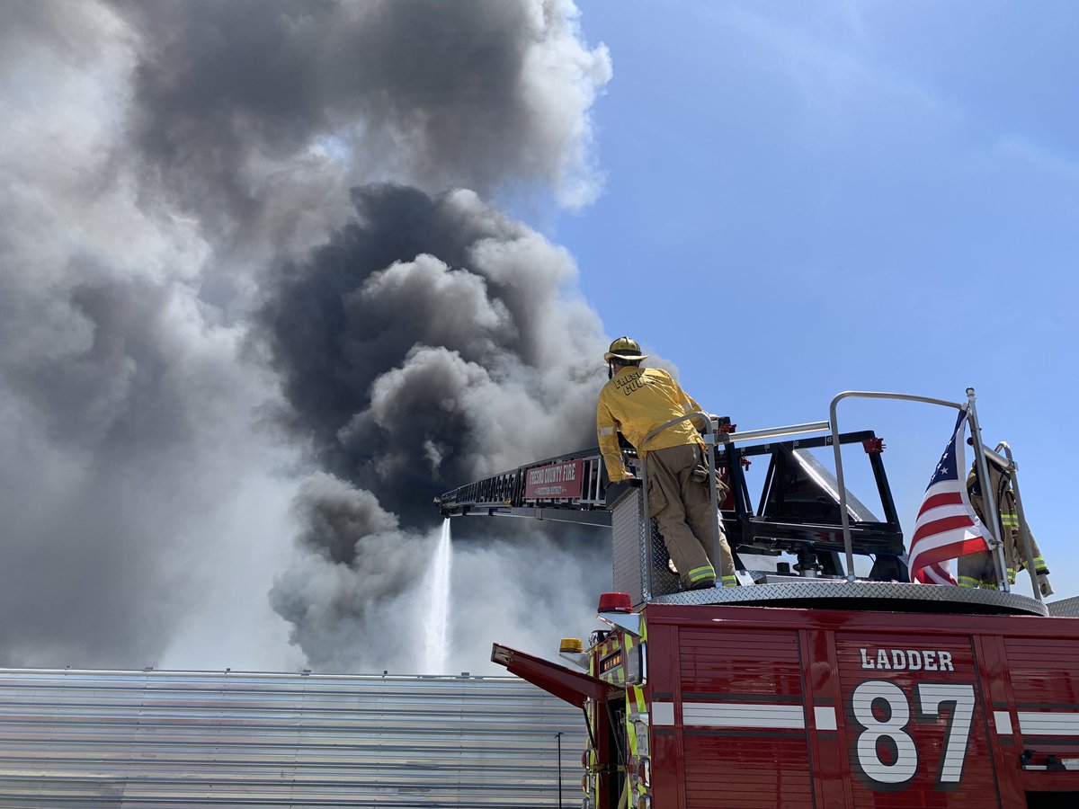 Fresno County Fire on Scene