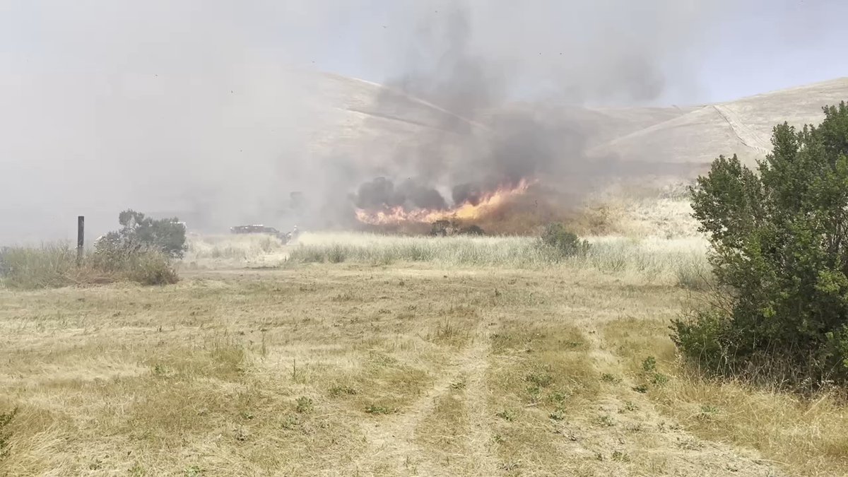 Willow Pass Incident 100% contained with no damage to the commercial structures that were evacuated. Strong winds quickly spread this fire to approximately 20 acres.