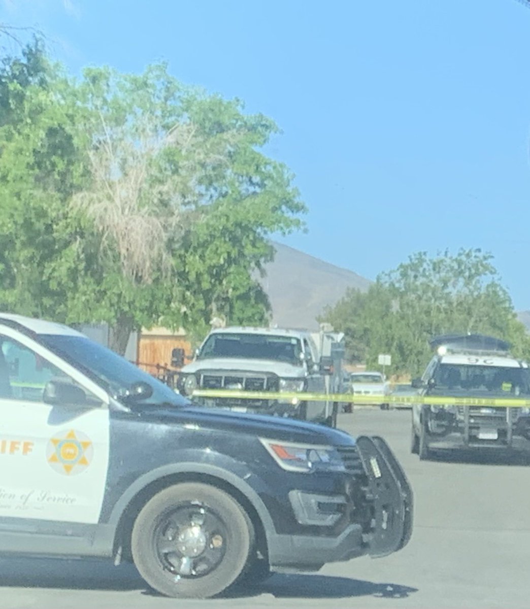 Palmdale,ca: 902R/927D(rescue responding) 20th st e and Ave R-12, deceased person at location, Coroners office on scene road closed for on going investigation