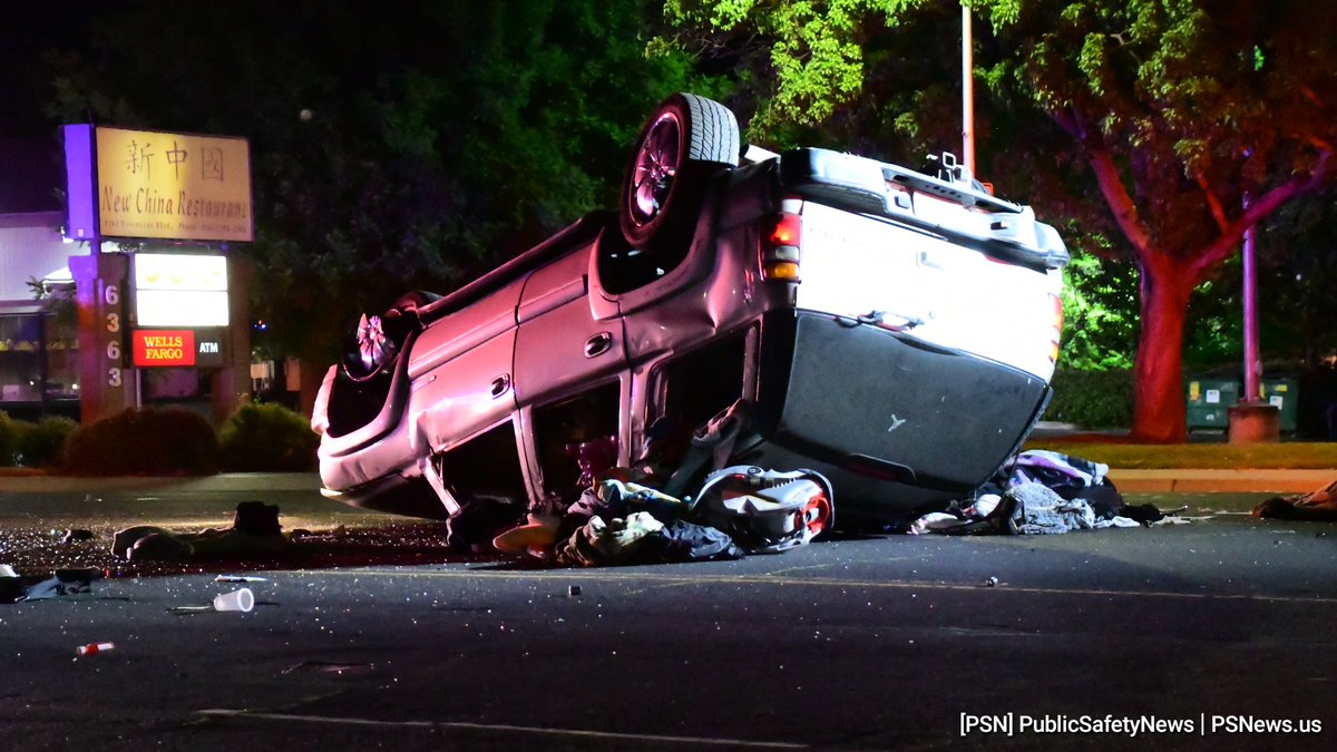 VehicleAccident Rollover RoadClosure SacPD is on scene of a rollover accident on Riverside at Lelandhaven. One person transported in unknown condition. Limited details at time of posting. Riverside shut down in both directions.