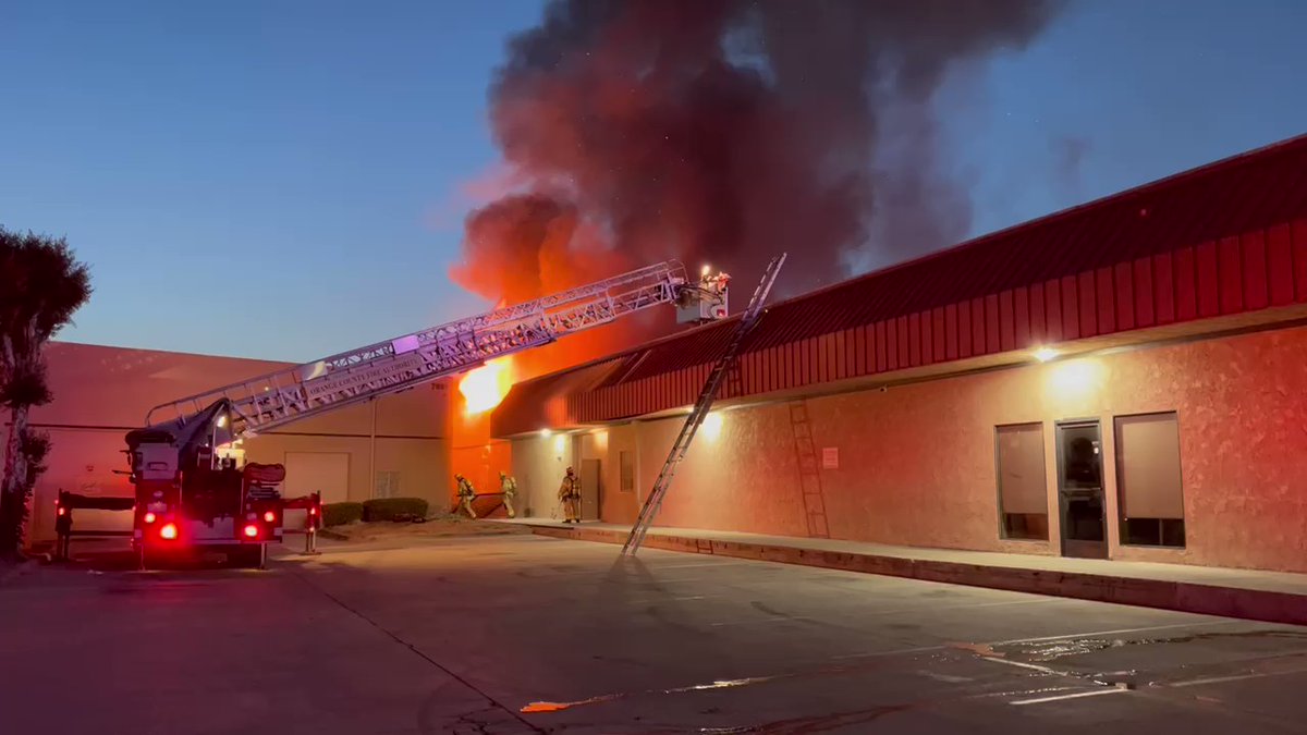 TWO ALARM Commercial structure fire.