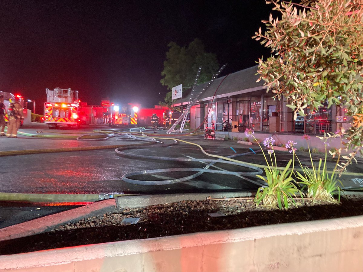 Battalion 13 crews responded to a report of flames coming from a building. Units arrived to find a working fire. The fire was quickly knocked down and was kept from spreading to adjacent occupancies. No injuries were reported and the cause is still under investigation