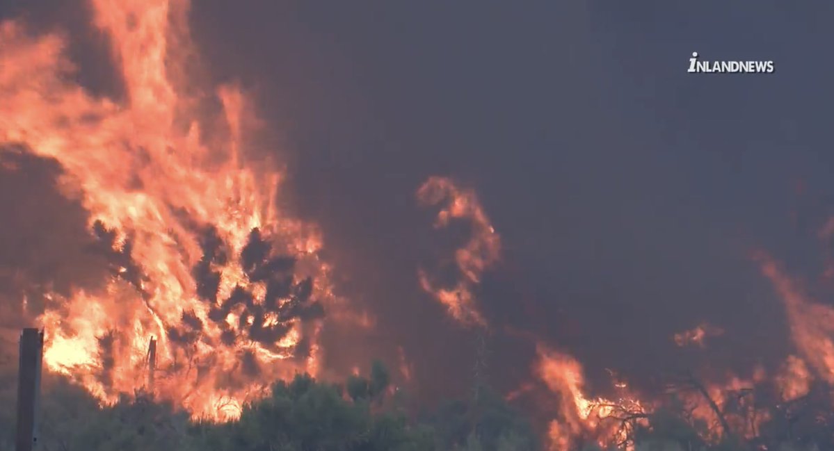 The SheepFire is approx 775 acres still burning near Wrightwood. Evacuations are in place near Highway 2