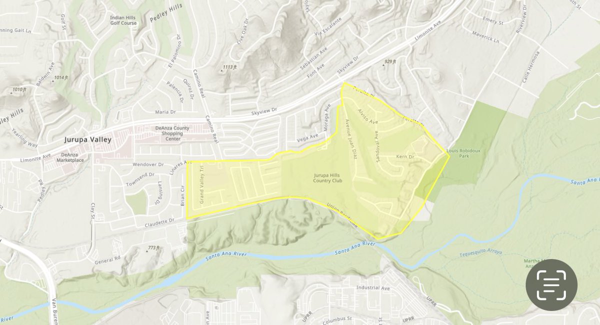 UnionFIRE  6/25/22 10:00 PM - Evacuation ORDERS for areas S/of Limonite, N/of Riverview, E/of Ave Juan Diaz and W/of Maverick Ln have been upgraded to Evacuation 