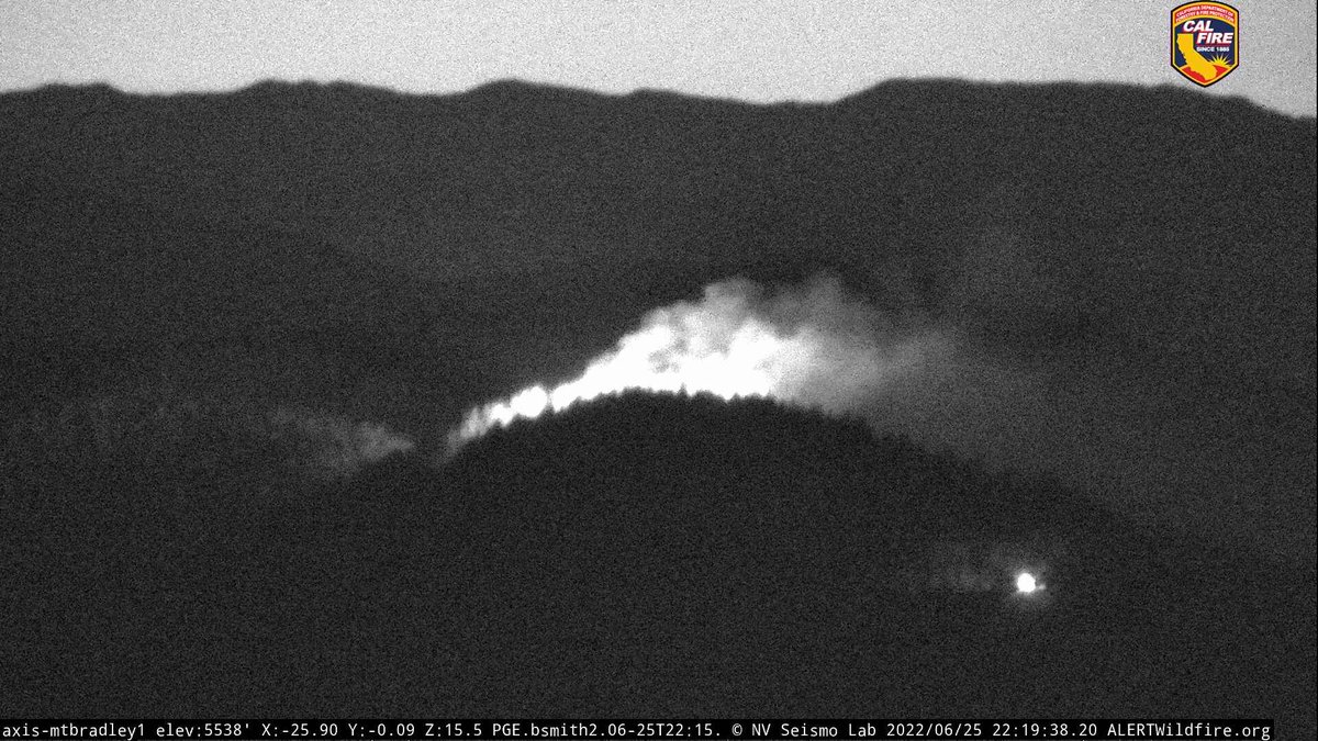 RidgeFire west of MountShasta city (west of I-5) in the Rainbow Ridge area. Possibly multiple fires, difficult access at this time & resources still looking for a way in. Coordinates given as 41 18.638 -122 22.036 - approx 2.5 miles west of I-5