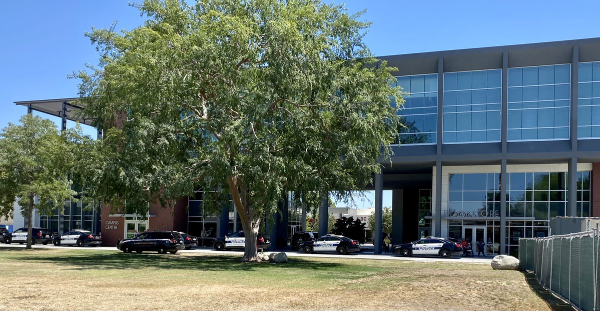 A bomb threat has been called into the Panorama campus of Bakersfield College. Students and faculty are being asked to evacuate immediately