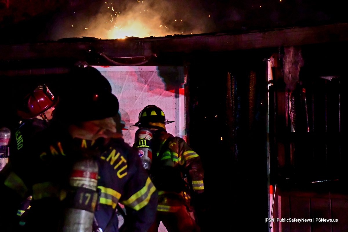 StructureFire Arson Fire crews are in overhaul mode of a residential structure fire in the 4800 block of Taylor St. This is an unoccupied home that had another recent fire. Investigators are on scene. No injuries reported.  