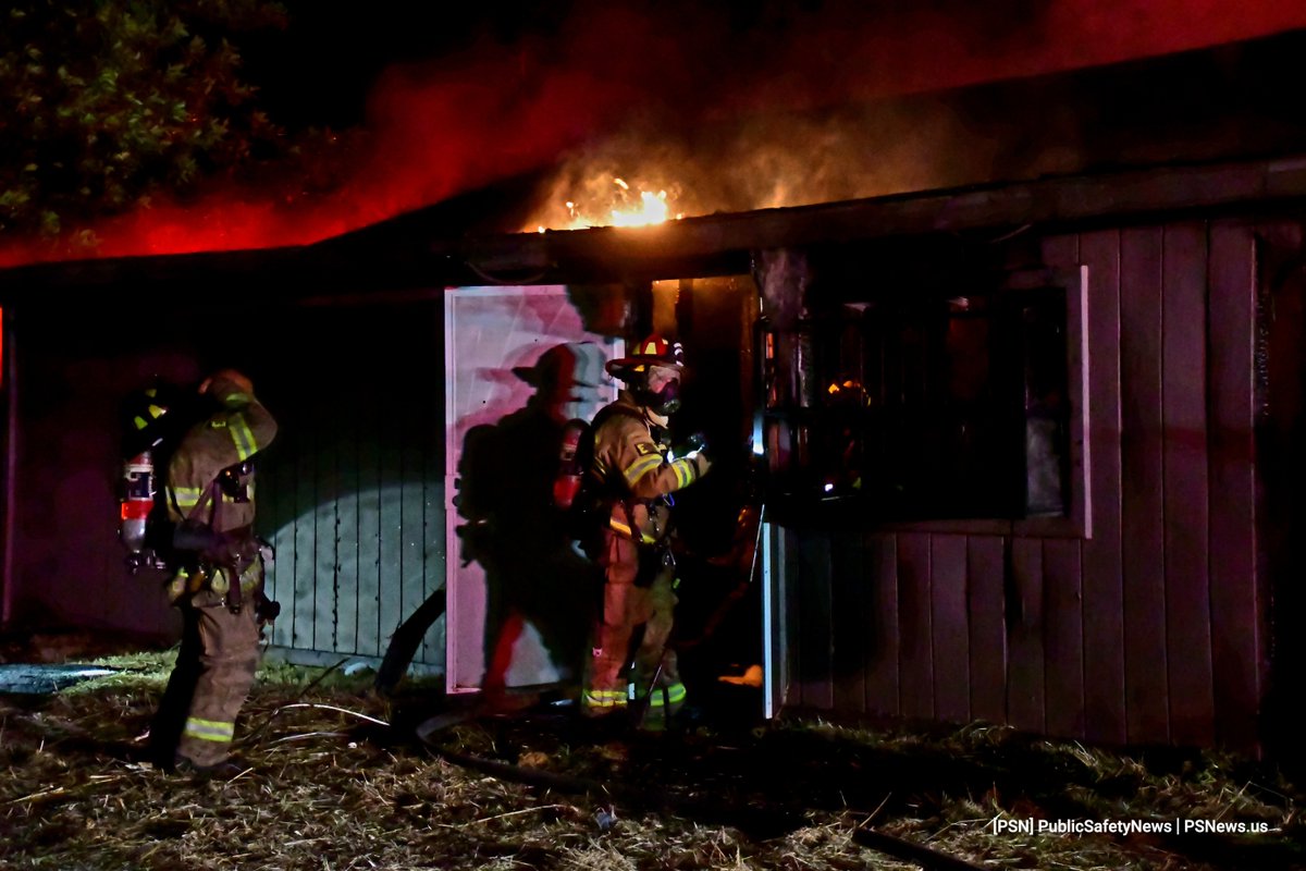 StructureFire Arson Fire crews are in overhaul mode of a residential structure fire in the 4800 block of Taylor St. This is an unoccupied home that had another recent fire. Investigators are on scene. No injuries reported.  