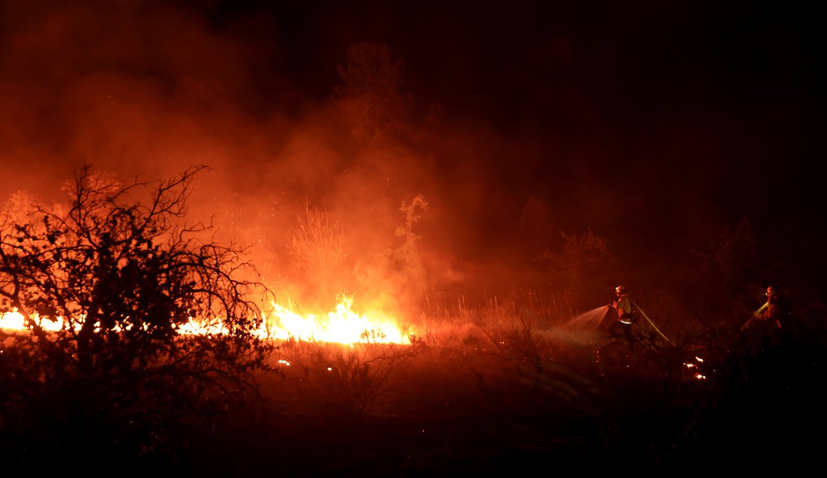 The WilsonFire on Geysers Rd. in Geyserville was visible from the Alexander Valley floor. A rule of thumb is to cover any fire in the Geysers/Mayacamas Mtns. Blazes often cover thousands of acres, luckily less than seven burned tonight