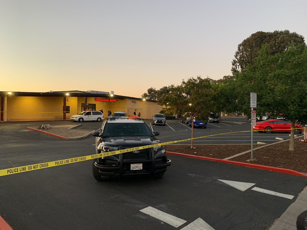 Fight breaks out at Granada Bowl, leading gunman to open fire, hitting 3 adults, before running off, per @LivermorePolice. 8yo girl at birthday party took off and hid in garage, and her family panicked after initially not being able to find her, witness tellls  