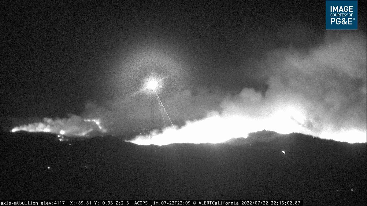 OakFire (Midpines, Mariposa Co) - Addl resources requested to Butterfly Ridge Rd for structure protection. Fire has not reached Silva Rd itself yet. Radio traffic: expressing concern over the down canyon winds & the impact they may have on the Snow Creek drainage