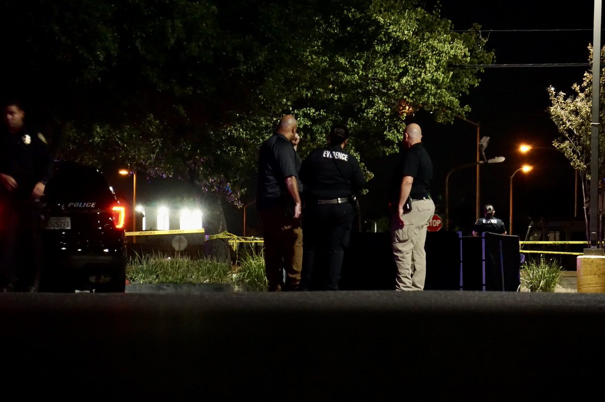 Stockton police investigate a second homicide for the day near a fast food restaurant on the 4900 block of West Lane.