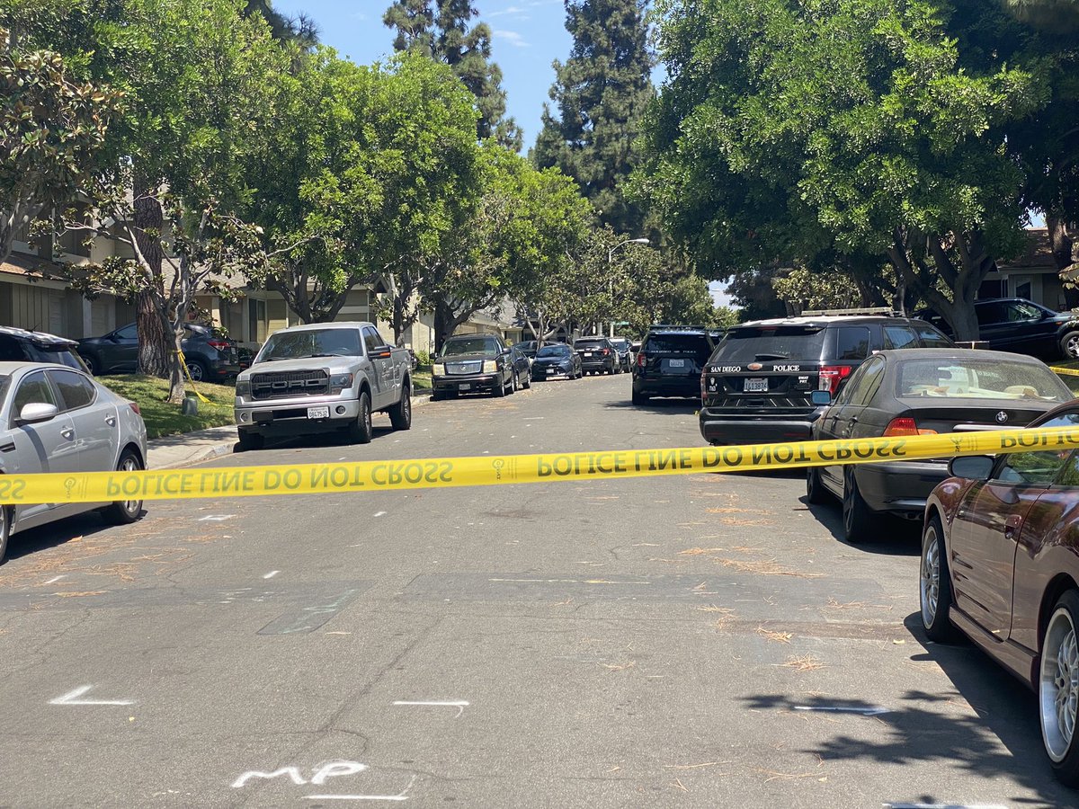 Officer-involved shooting: Deputies say it all started when the suspect allegedly attacked two family members with a machete.   He then barricaded himself in the home but deputies say he was ultimately shot and killed when he struck a canine and lunged at an officer