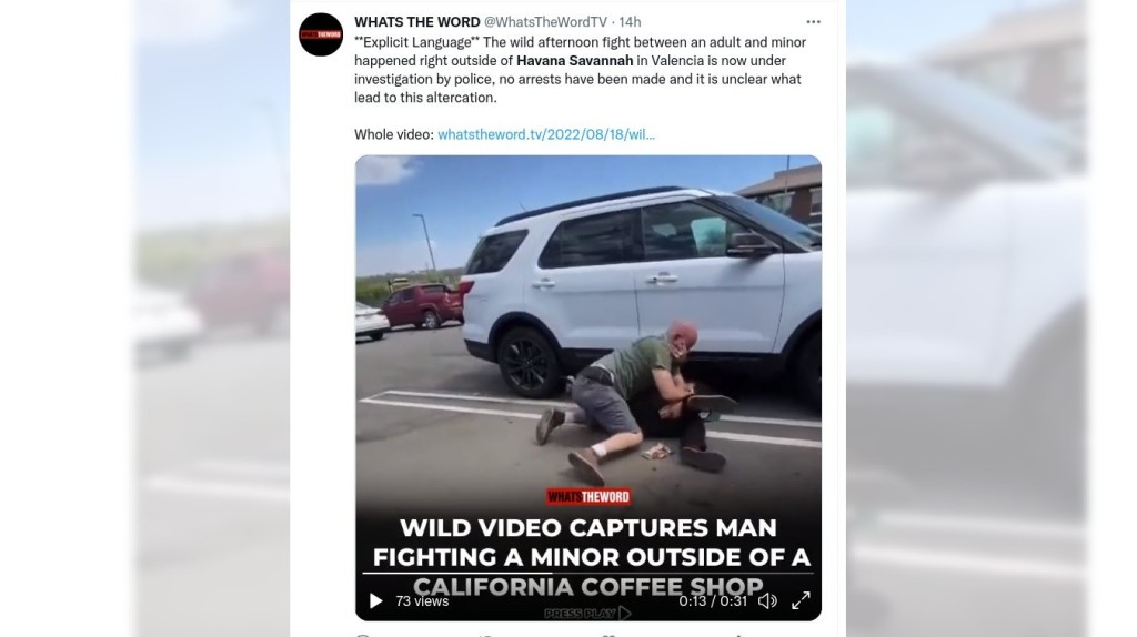 Man, 46, arrested in connection with Valencia fight vs. teen boy that was caught on video