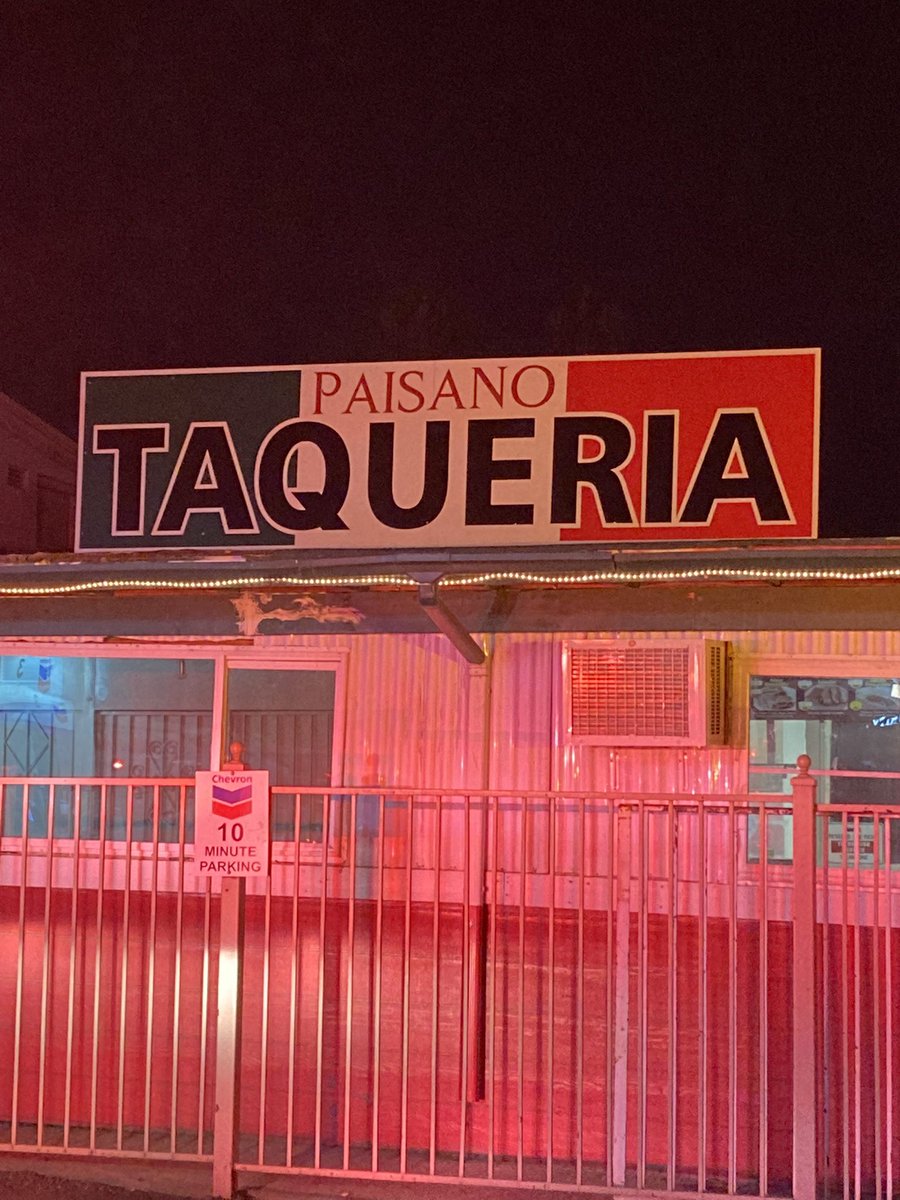 Storage building behind Paisano Taqueria suffered a fire. No extension into the main structure. Fire has been extinguished. No injuries and cause is under investigation