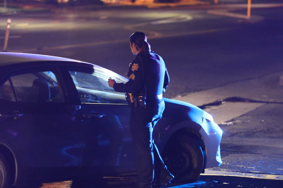 @FresnoPolice is investigating an early morning shooting. One man was shot in his car in NW Fresno. Several bullet holes can be seen into the car. The man is in stable condition at 