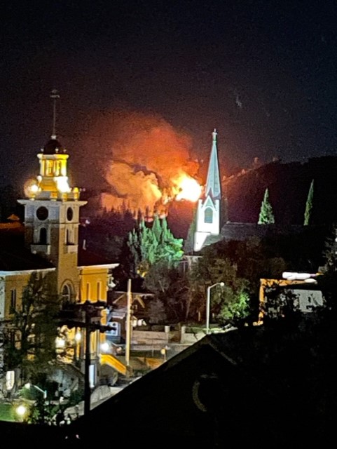 Shepherd St. in Sonora of WoodsFire. Photos courtesy of Jenn David Connolly