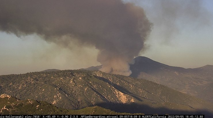 Estimating around 100-150 acres, active spotting and torching. Spotted across road 2906 road, lost the right flank. Trying to find a ridge to reestablish retardant line