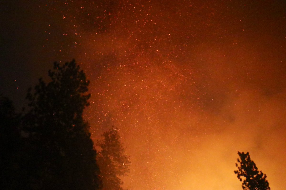 Some more photos from earlier this evening on Michigan Bluff road