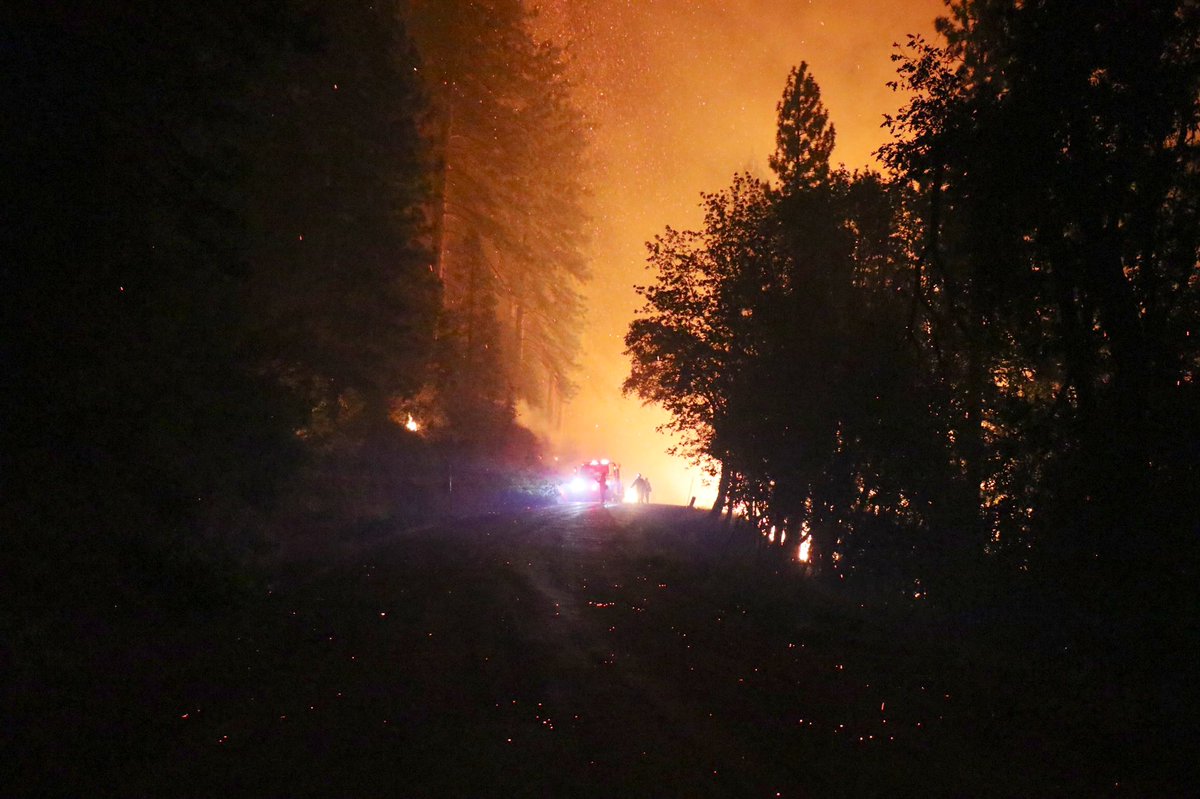 Some more photos from earlier this evening on Michigan Bluff road