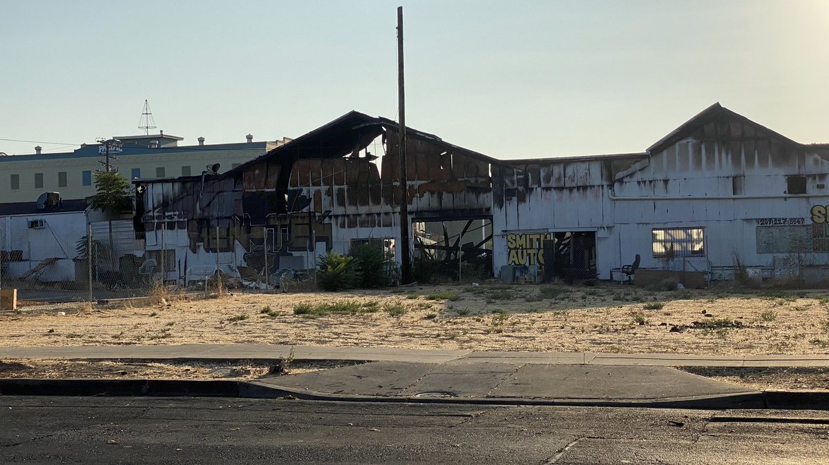 Here's a look at the aftermath from today's 2-alarm blaze in Stockton which sent crews from across the county rushing downtown to douse the flames and stop the plume of black smoke.  