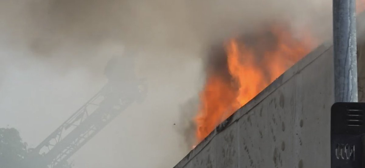 Here's a look at the aftermath from today's 2-alarm blaze in Stockton which sent crews from across the county rushing downtown to douse the flames and stop the plume of black smoke.  