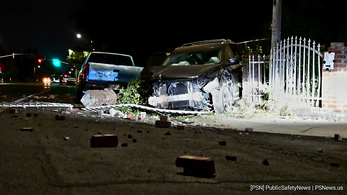 SouthNatomas Just after 5 a.m., officers responded to a vehicle through a fence with a possible drunk driver. The vehicle had crashed through fences and leaving extensive debris in the roadway. Driver arrested. No injuries were reported