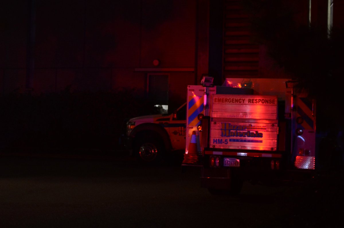 PacificIC - UCSD - HAZMAT and bomb squad are working a hazardous materials incident involving peroxide at Pacific Hall at UCSD. The call first came in at 6:14 p.m. and the building was evacuated shortly after. Pacific Hall and the surrounding area remains closed