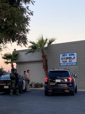 LASD SEB Tactical Bomb Techs on scene at the CHP Lancaster Station in response to a suspicious device outside of the station. Device rendered safe. Neighborhood safe