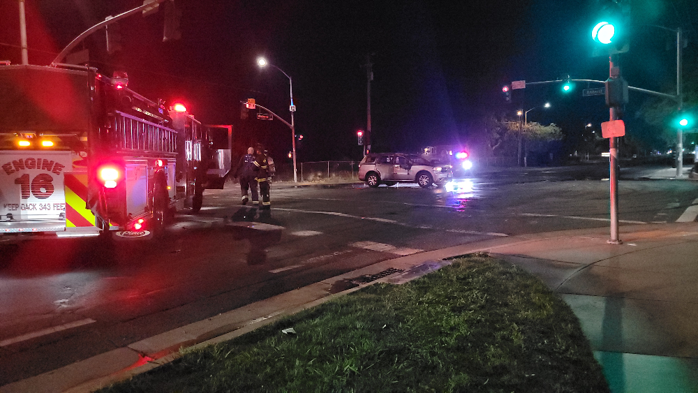 VehicleFire Amherst St and Meadowview Rd  Sacramento Police and Fire were on scene of a vehicle fire at Amherst St and Meadowview Rd. The vehicle was related to the sideshow activity, but unknown if it was actively participating when the car caught fire