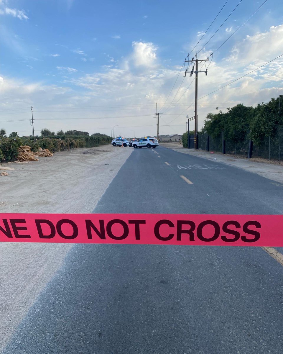 One Dead, Two Airlifted to Hospital After Drive-By Shooting near County Line Road & Ave 136 in Delano. TCSO Detectives on scene investigating