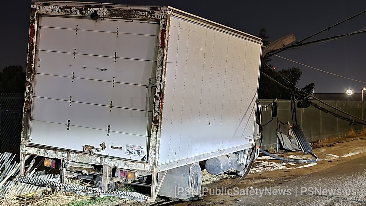 StolenVehicle Recoverd PODHit About 2 am, officers in the area received a POD Hit on a stolen box truck in the area of Power Inn and Fruitridge. Officers saturated the area and located the truck crashed into a pole with wires down at E. RR Street and Merced Ave