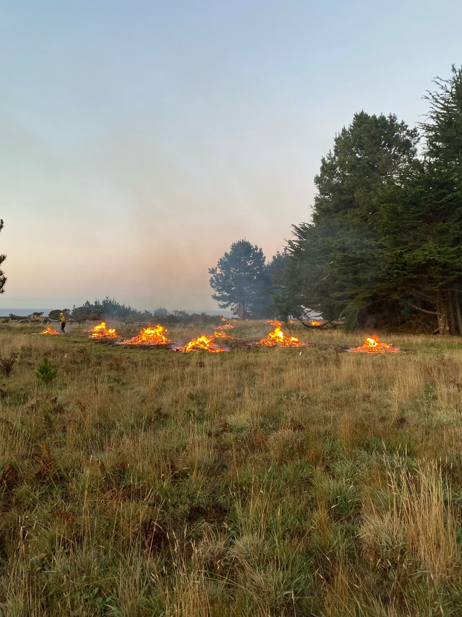 Conducting a controlled burn at Gualala Point Regional Park off of HWY 1 near the coast, which started at 6 a.m. Smoke will be visible. Please do not report the fire to local first responders as we are already aware of the prescribed fire plan