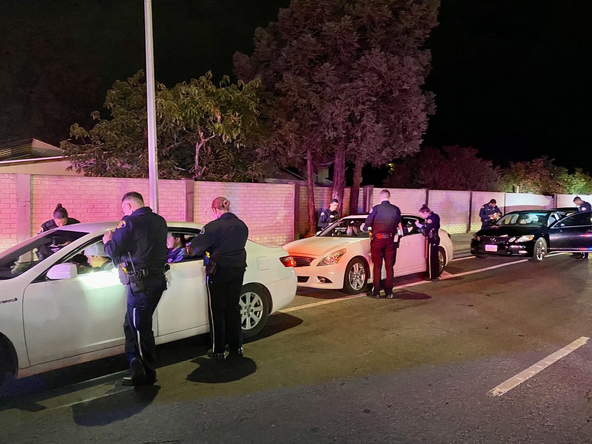 Last night your patrol Officers responded to sideshow activity throughout the city.   At Monterey/Branham, using a large coordinated response we were able to detain approx 500 vehicles/participants.   As of this morning Officers are still dealing with tows and paperwork