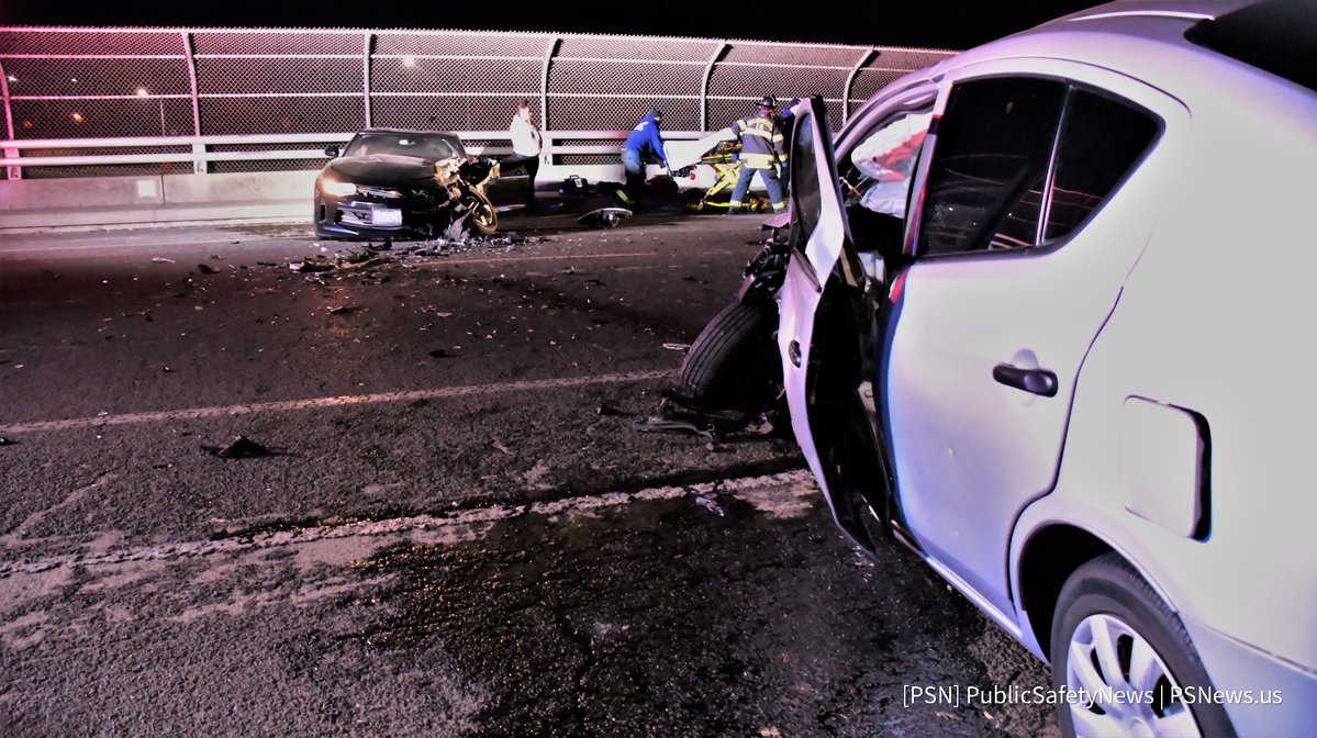 Midtown Alhambra Blvd. on the Highway 50 Overcrossing  A head-on collision occurred and both drivers were transported to the hospital. It was unknown immediately if drugs or alcohol were a factor.   No further details were immediately available