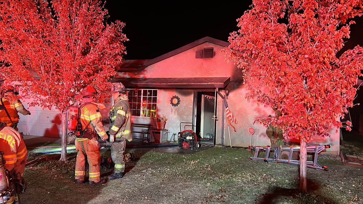 Metro Fire is onscene of a house fire in Rio Linda. Crews arrived to heavy fire in the home with reports of occupants still inside the structure. Crews aggressively attacked the blaze, and searched for victims. The fire is knocked down. An investigator is enroute to assist