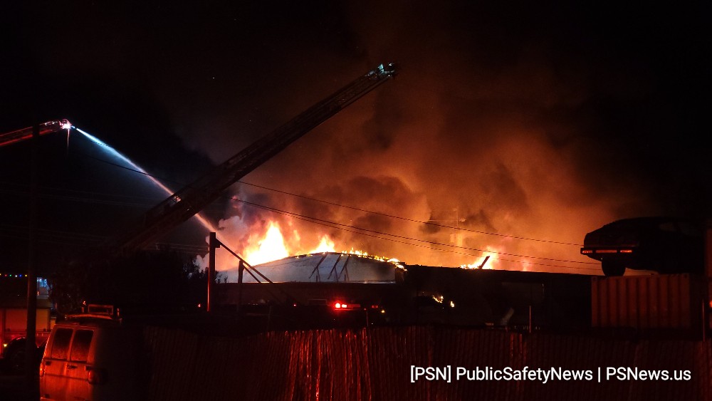 Commercial Fire West Sacramento 3350 Jefferson Blvd   West Sacramento Fire is currently on scene of a 2-alarm fire at a commercial building on Jefferson Blvd.   The call came out around 12:24 a.m., and when crews arrived they found heavy fire coming from the roof