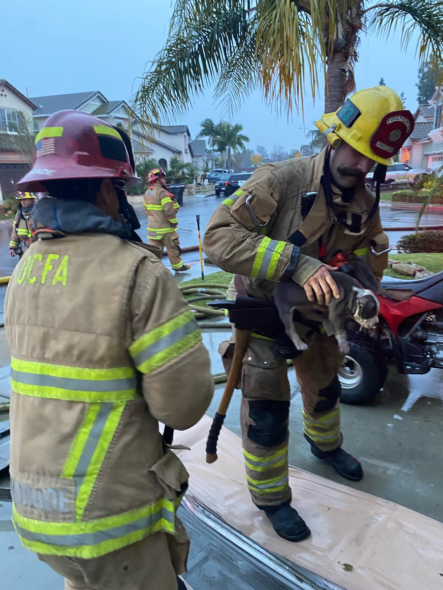 Garden Grove - Firefighters received a call for a fire in the 12000 block of Chili Pepper Lane at 4:20 this afternoon. The first-arriving engine found a well-involved garage fire that was threatening the rest of the home. Thanks to a rapid attack of the blaze &gt;