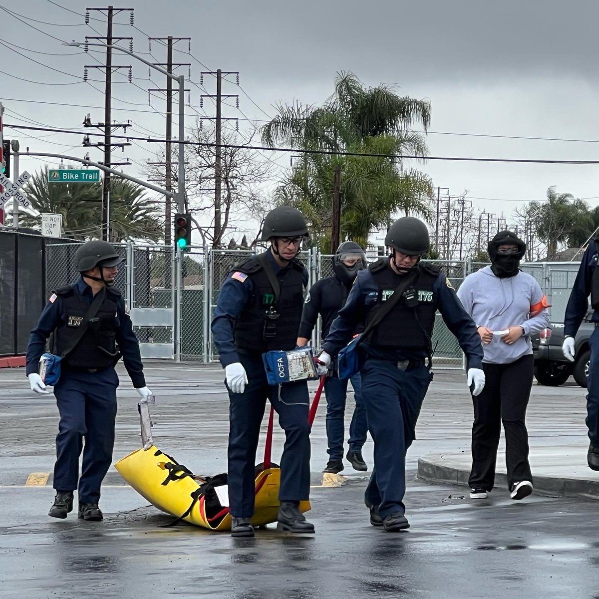 Active shooter incident. Firefighters and firefighter paramedics were able to work with officers to gain access, initiate life-saving treatment of injured victims, and provide for rescue to a safe area where they could receive further care from awaiting crews