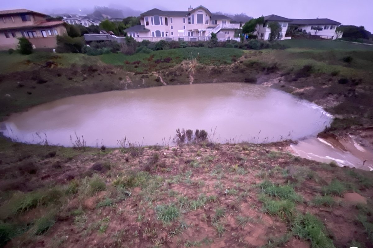 Approximately 20 homes in Los Osos were severely damaged by floodwaters. The damage happened in the vicinity of Vista and Montana Roads