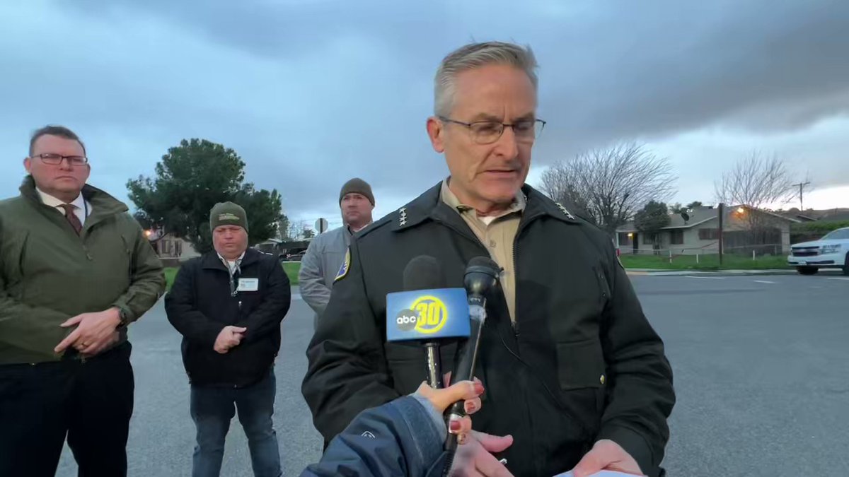 Tulare Co. Sheriff says multiple calls came in about gunshots in the area of Harvest & Rd. 68. Initially callers thought it was an active shooter because of how many rounds were being fired.   Suspects were gone by the time deputies arrived