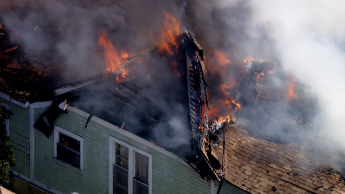 Los Angeles 29th & Maple single family home built in 1910 with fire in the attic. @LAFD on scene no injuries fire fighters working to save property while extinguishing the fire. No injuries  