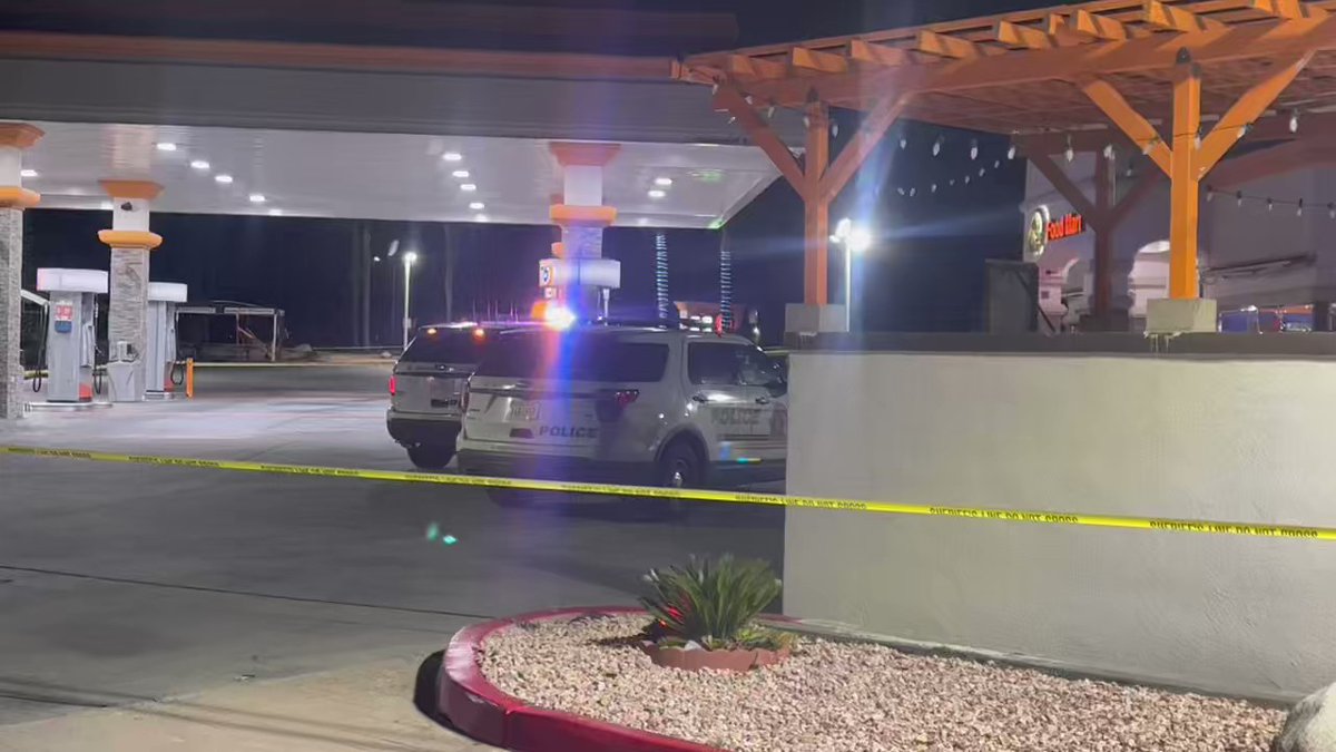 Gas station employee shot. I know if this was a robbery or some sort of altercation. Suspect outstanding.