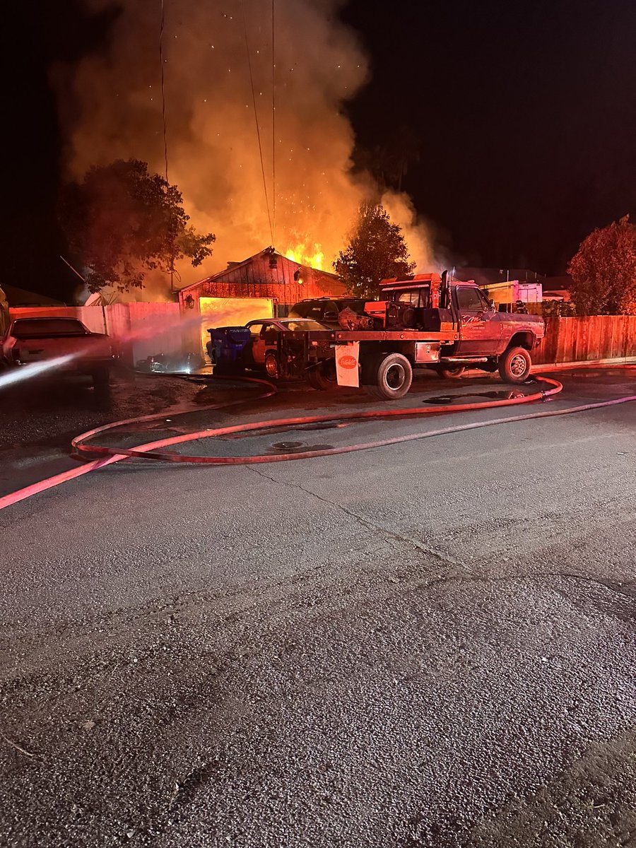 Crews respond to house fire in Campbell