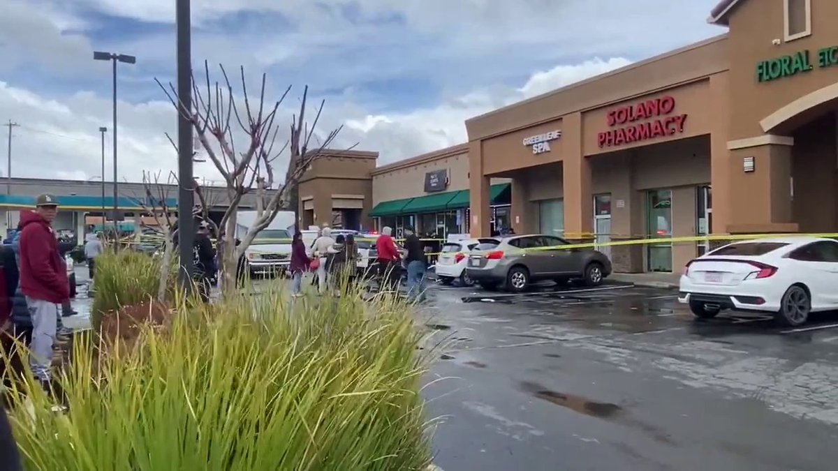 One suspect is still at large after a Concord strip mall shooting kills one. Police say he may be hiding out in Oakland.